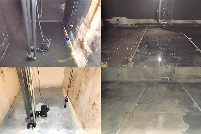 Sump Pit Tank Cleaning